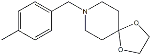 8-[(4-methylphenyl)methyl]-1,4-dioxa-8-azaspiro[4.5]decane Structure