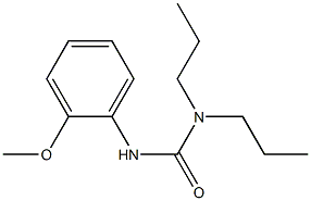 3-(2-methoxyphenyl)-1,1-dipropylurea Structure