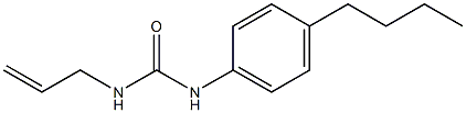 1-(4-butylphenyl)-3-prop-2-enylurea 구조식 이미지