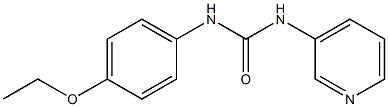 1-(4-ethoxyphenyl)-3-pyridin-3-ylurea Structure