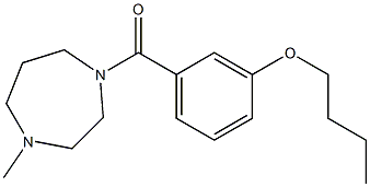 (3-butoxyphenyl)-(4-methyl-1,4-diazepan-1-yl)methanone 구조식 이미지