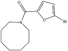 azocan-1-yl-(5-bromofuran-2-yl)methanone 구조식 이미지