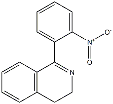 1-(2-nitrophenyl)-3,4-dihydroisoquinoline Structure