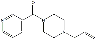 (4-prop-2-enylpiperazin-1-yl)-pyridin-3-ylmethanone Structure