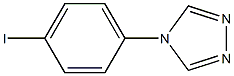 4-(4-iodophenyl)-1,2,4-triazole 구조식 이미지