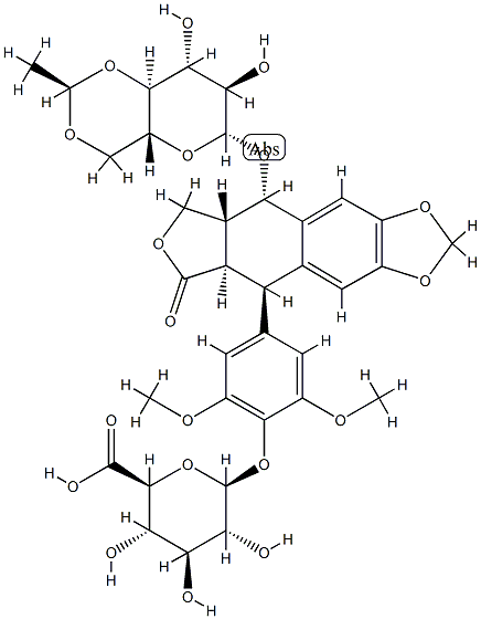 etoposide glucuronide Structure