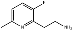 2-(3-Fluoro-6-methyl-pyridin-2-yl)-ethylamine 구조식 이미지