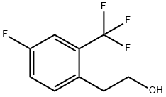 2-(4-fluoro-2-(trifluoromethyl)phenyl)ethanol Structure