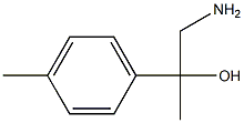 1-amino-2-(4-methylphenyl)propan-2-ol Structure