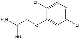 2-(2,5-dichlorophenoxy)ethanimidamide Structure