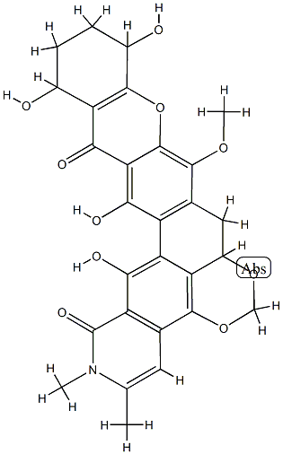 simaomicin alpha Structure