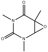 1,3-dimethylthymine epoxide Structure