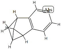 5,6-Methanocyclopropa[3,4]cyclopenta[1,2-c]pyridine,4b,5,5a,6-tetrahydro-(9CI) Structure