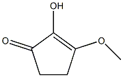 2-Cyclopenten-1-one,2-hydroxy-3-methoxy-(6CI) 구조식 이미지