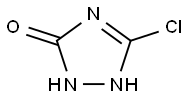 5-chloro-2,4-dihydro-3H-1,2,4-triazol-3-one(SALTDATA: FREE) 구조식 이미지