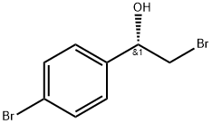 S)-2-broMo-1-(4-broMophenyl)에탄올 구조식 이미지