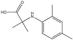 알라닌,2-메틸-N-2,4-자일릴- 구조식 이미지