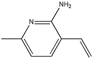 2-Pyridinamine,3-ethenyl-6-methyl-(9CI) Structure