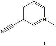 Pyridinium,3-cyano-1-methyl-, iodide (1:1) Structure