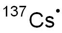 CAESIUM-137(INFOODS) Structure