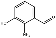 2-Amino-3-hydroxybenzaldehyde 구조식 이미지