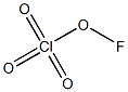 Hyperchloric acid fluorine salt Structure