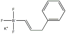 칼륨(E)-3-페닐프로페닐-1-트리플루오로붕산염 구조식 이미지