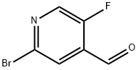 2-Bromo-5-fluoro-4-formylpyridine Structure