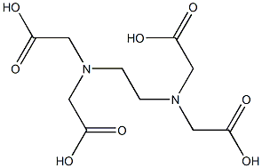 iron(3+) hydrogen N,N'-ethylenebis[N-(carboxylatomethyl)aminoacetate] 구조식 이미지