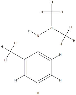 알루미늄,디메틸(2-메틸벤젠아미나토)-(9CI) 구조식 이미지