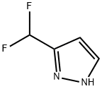 3-difluoromethyl-NH-pyrazole 구조식 이미지