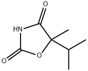 2,4-옥사졸리딘디온,5-이소프로필-5-메틸-(6CI) 구조식 이미지
