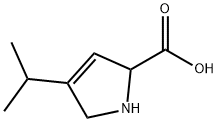 3-Pyrroline-2-carboxylicacid,4-isopropyl-(6CI) Structure