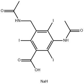 iodamide sodium salt Structure