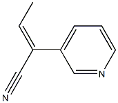 3-Pyridineacetonitrile,alpha-ethylidene-(9CI) Structure