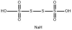 disodium tetrathionate Structure