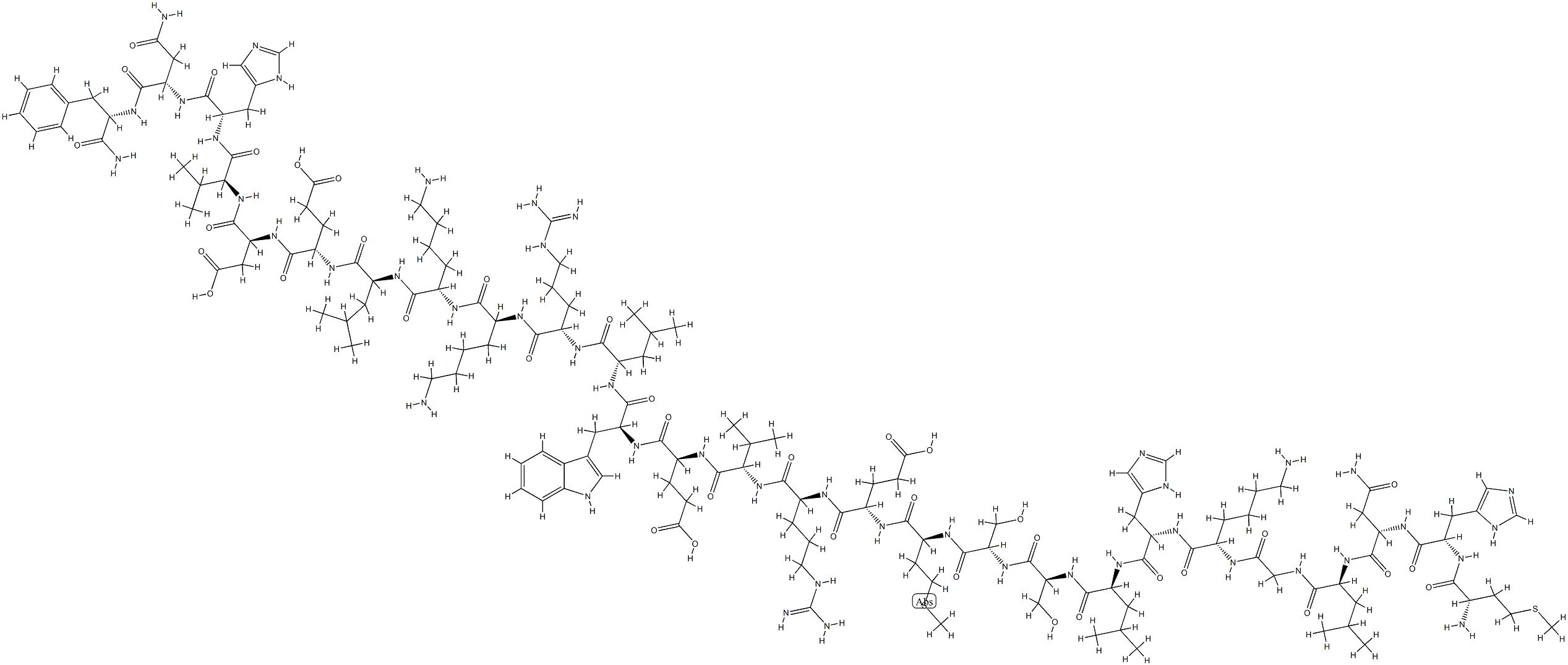 parathyroid hormone (8-34) Structure