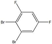 1,2-DIBROMO-3,5-DIFLUOROBENZENE, 97 Structure