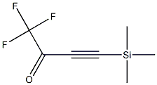 1,1,1-trifluoro-4-(trimethylsilyl)but-3-yn-2-one Structure