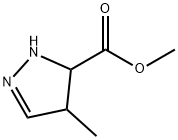 2-피라졸린-5-카르복실산,4-메틸-,메틸에스테르(6CI) 구조식 이미지