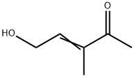 3-Penten-2-one, 5-hydroxy-3-methyl- (6CI,9CI) 구조식 이미지