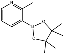 2-METHYLPYRIDINE-3-BORONIC ACID PINACOL ESTER Structure
