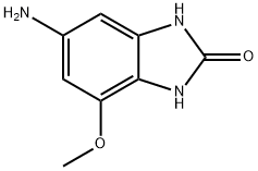 2-Benzimidazolol,6-amino-4-methoxy-(6CI) Structure