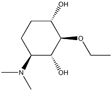 1,3-Cyclohexanediol,4-(dimethylamino)-2-ethoxy-,(1alpha,2bta,3alpha,4bta)-(9CI) 구조식 이미지