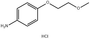 4-(2-methoxyethoxy)aniline hydrochloride 구조식 이미지