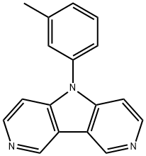 5-(m-Tolyl)-5H-pyrrolo[3,2-c:4,5-c']dipyridine Structure