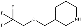 3-[(2,2,2-trifluoroethoxy)methyl]piperidine 구조식 이미지