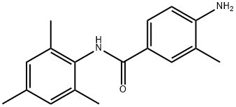 4-amino-3-methyl-N-(2,4,6-trimethylphenyl)benzamide Structure
