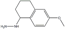 (6-METHOXY-1,2,3,4-TETRAHYDRONAPHTHALEN-1-YL)HYDRAZINE Structure