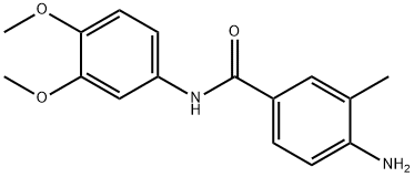 4-amino-N-(3,4-dimethoxyphenyl)-3-methylbenzamide Structure